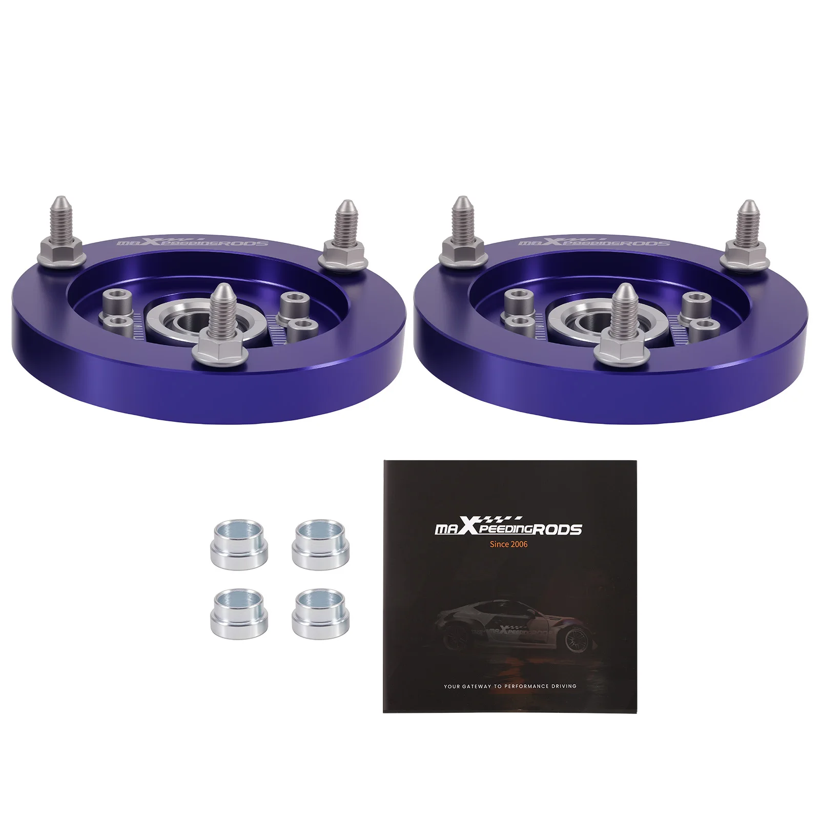 Front Coilover Shock Camber Plate For BMW E46 320 323 325 328 Top Mount