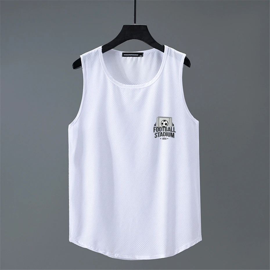 Summer Tank Tops Men Plus Size 10XL 11XL Basketball Vest Football Solid Color Running Vest Male Tank Tops Big Size 11XL