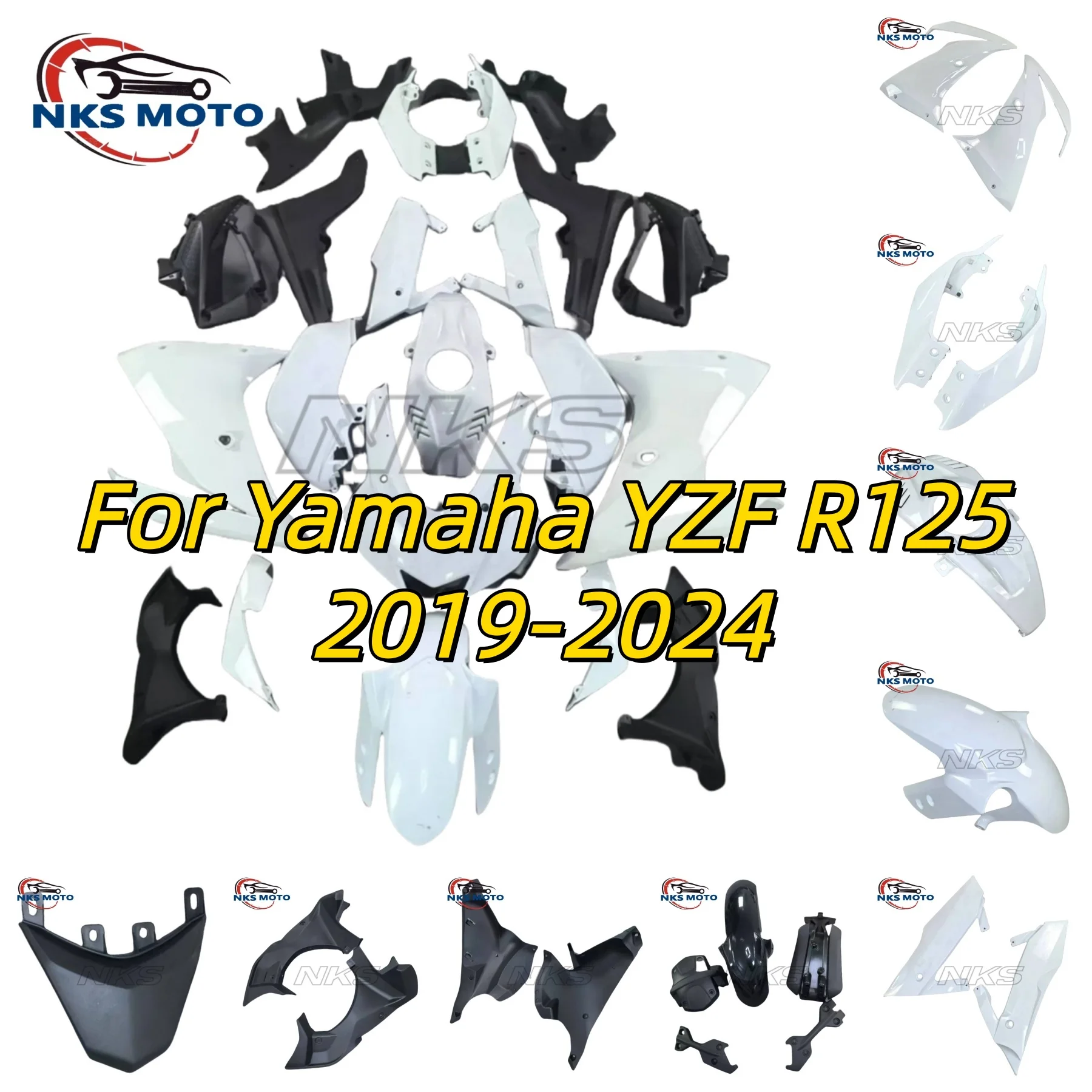 

NEW ABS Motorcycle Injection Mold Fairing Kit Fit For Yamaha YZF-R125 2019-2024 R125 Bodywork Full Fairings Kits