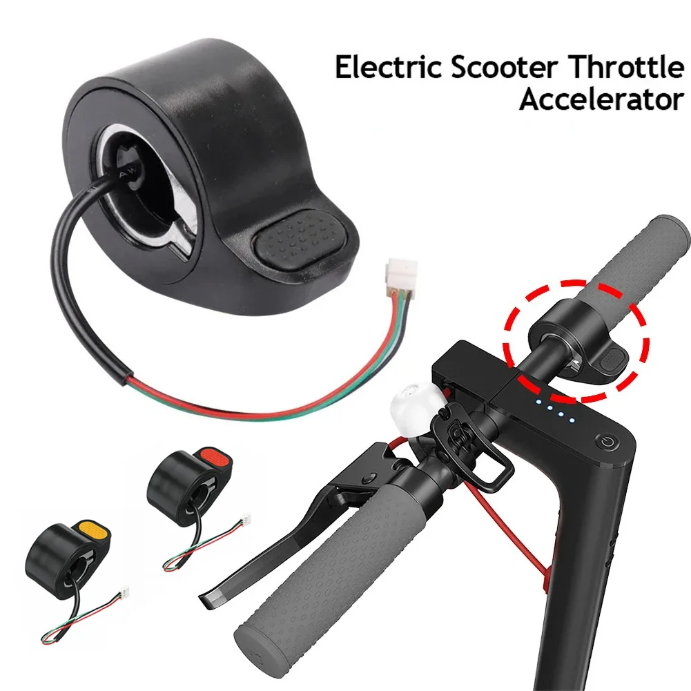 

Electric Scooter Thumb Throttle for Xiaomi Scooter Finger Accelerator Speed Control Twist Grip Scooter Upgrade Accessories