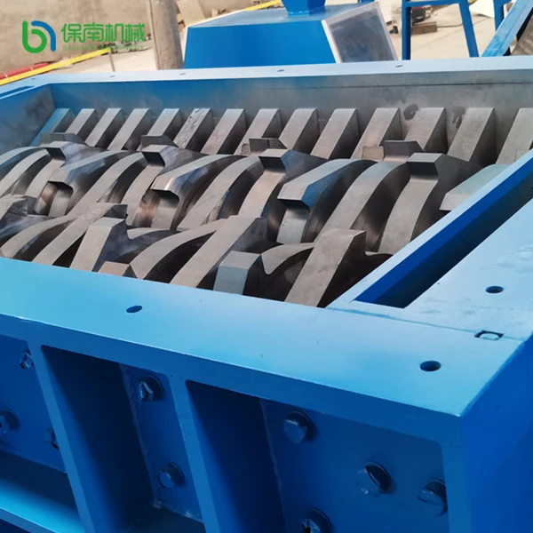 Compact 600 Series Complete Shredding Plant: Dual-Shaft Shredder for Plastics, Pallets, Cardboard & Paper Recycling