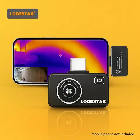LODESTAR 안드로이드 휴대폰용 모바일 열화상 카메라, InfiRay P2 Pro 산업용 검사 적외선 열화상 카메라 대체품, L2