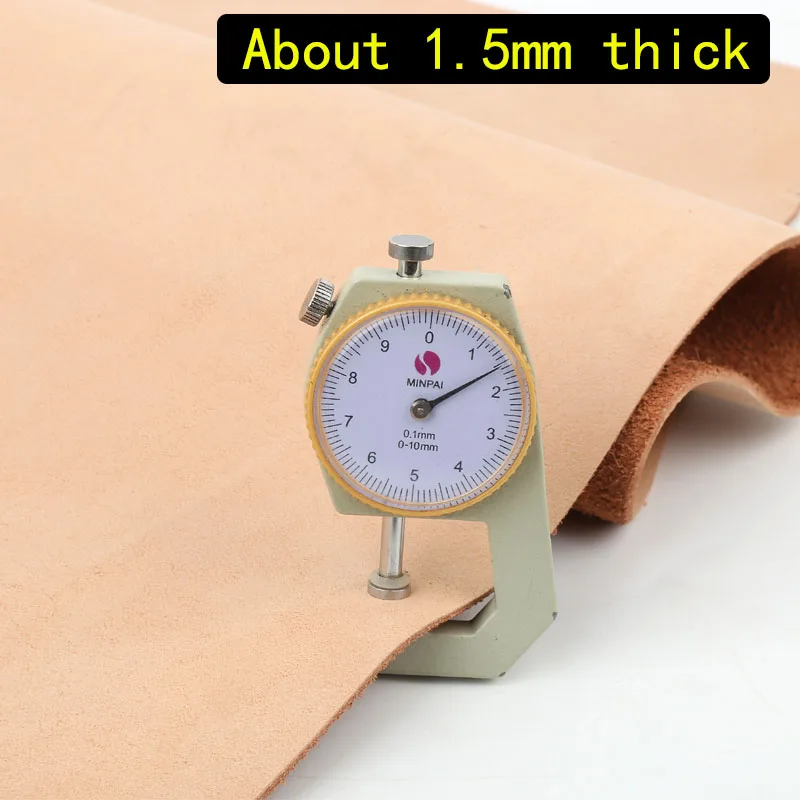 First-layer pure cowhide without coating, matte original color leather skin embryo matte surface, water-absorbing and breathable
