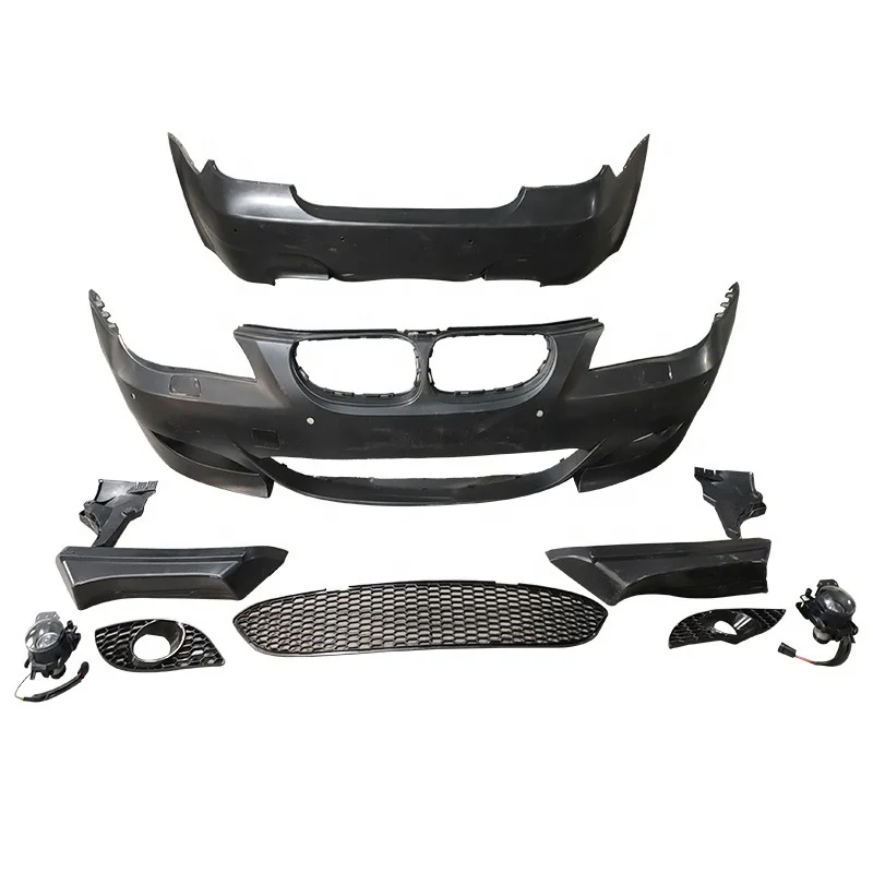 Heiße Neuankömmling 2014 2015 2016 2017 2018 2019 5er E60 Front Stoßstange Upgrade M5 Body Kit Karosserie Teile Für BMW