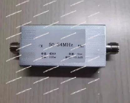 

Подходит для 50 МГц и 54 МГц Filtro de banda alto rendimienInterfaz enchufe hembra Capacidad de alimentación 200 vatios