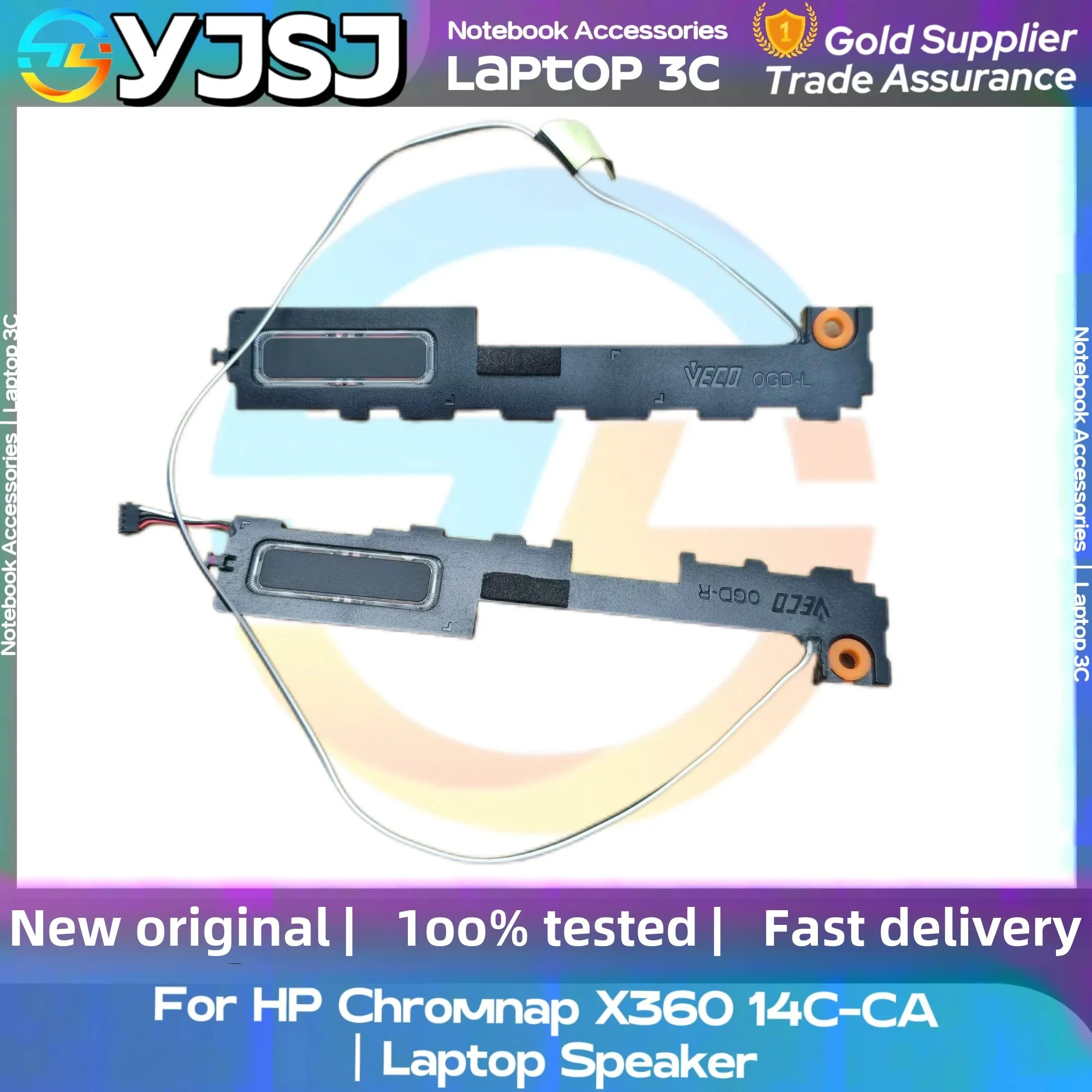 New GENUINE Original Laptop Speaker For HP Chromnap X360 14C-CA built-in speaker horn audio