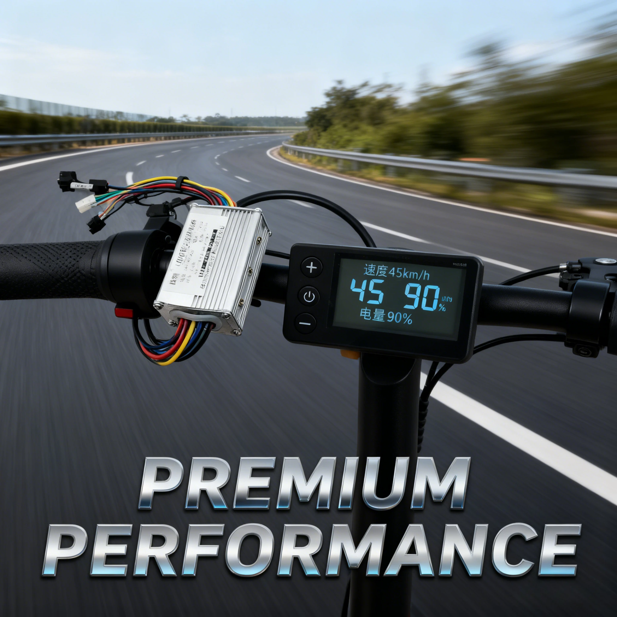 

24V 36V 48V 350W 250W MAX20A E-bike/Electric Scooter Brushless Controller S866 LCD Display for Electric Bike Bicycle