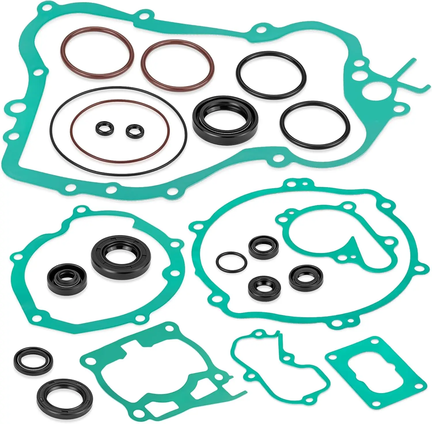 Top And Bottom End Engine Gasket & Seal Set for Yamaha YZ125 1998-2004 Motorcycle Replace OEM 93104-08040-00