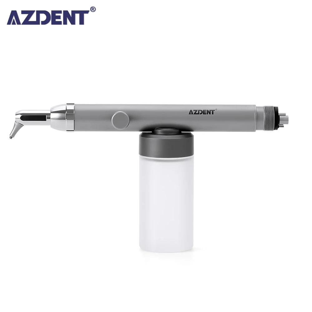 AZDENT MicroBlaster aluminium oksida, alat peralatan Dental air Alumina sandblast dengan semprotan air