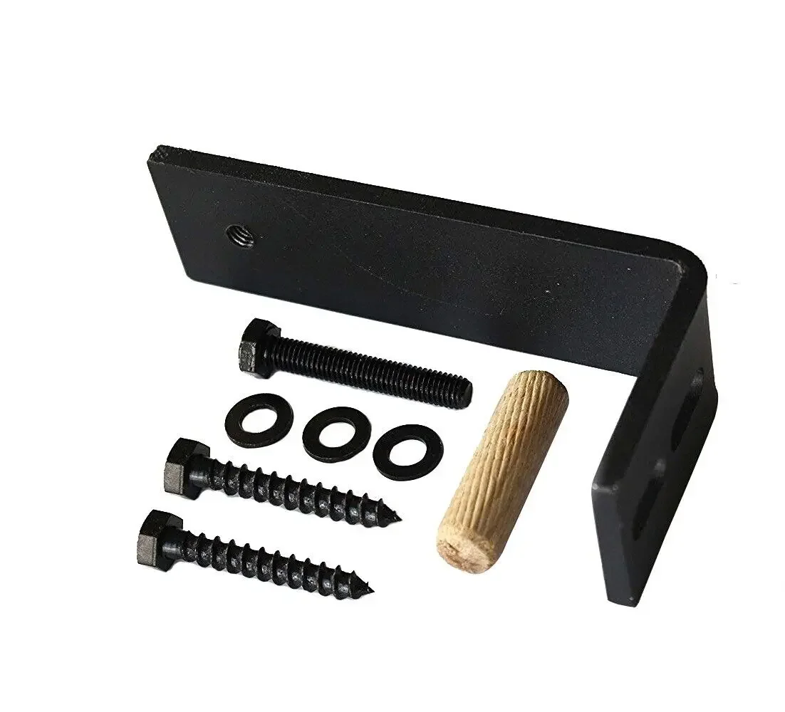 دعامة مسار تثبيت على السقف على شكل حرف L من CCJH، أجهزة لتوصيل القضبان المنزلقة الالتفافية، قطعة واحدة #1