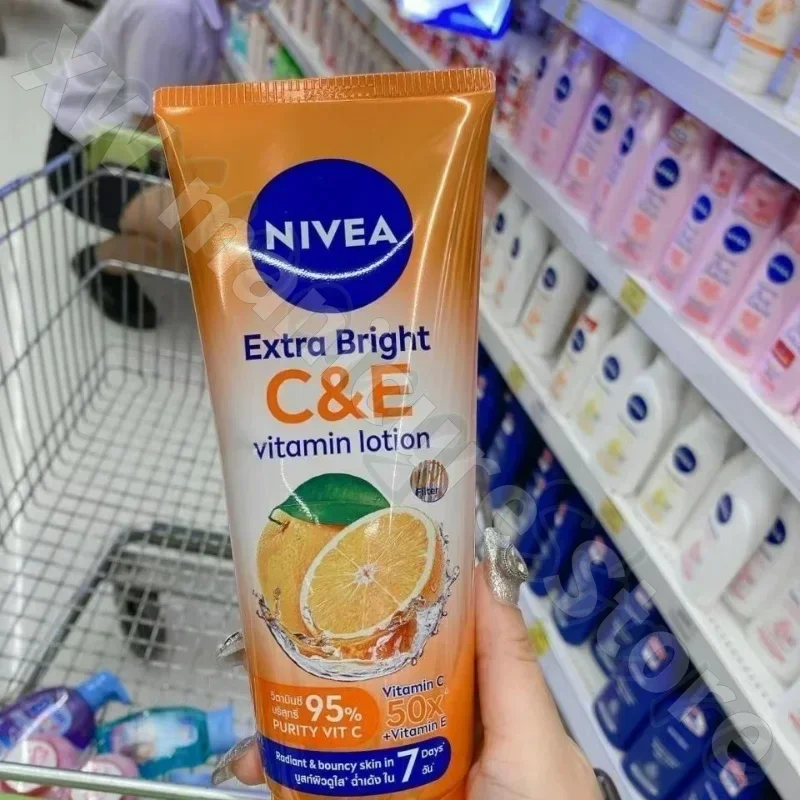 

Nivea 50X Vitamin C & E Citrus VC Body Milk Deep Nourishing Moisturizing Body Lotion Improve Dry 180g