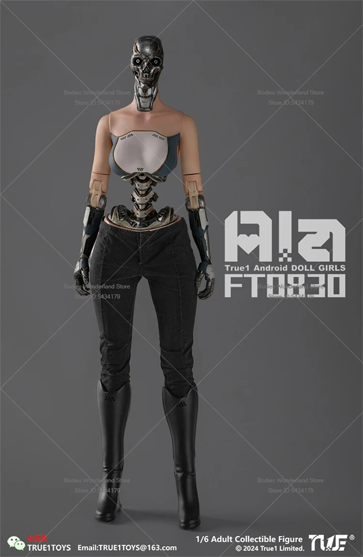 In Voorraad True1Toys FT0830 1/6 Schaal Vrouwelijke Soldaat Semi Mechanische Android Ala 12Inch Volledige Set Action Figure Pop Collectie