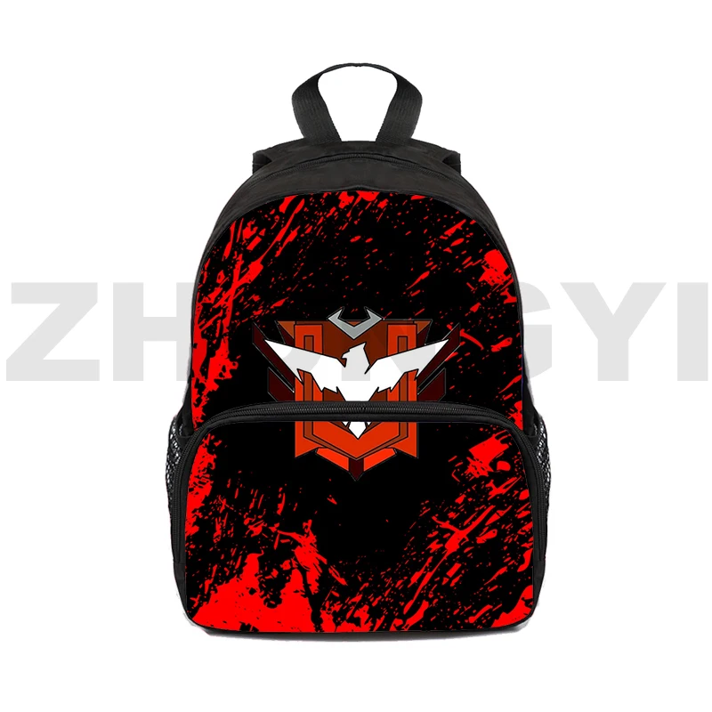 Cute Cartoon 3D Print Free Fire Garena Backpacks 16 Inch Free Fire Retro Book Bag Daily Sports Funny Game Student Schoolbags