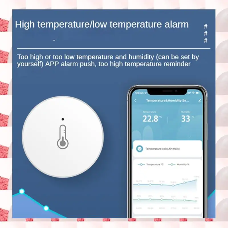 

ABGN 2X Tuya умный дом Zigbee датчик температуры и влажности комнатный термометр монитор работает для Alexa Google Smart Life