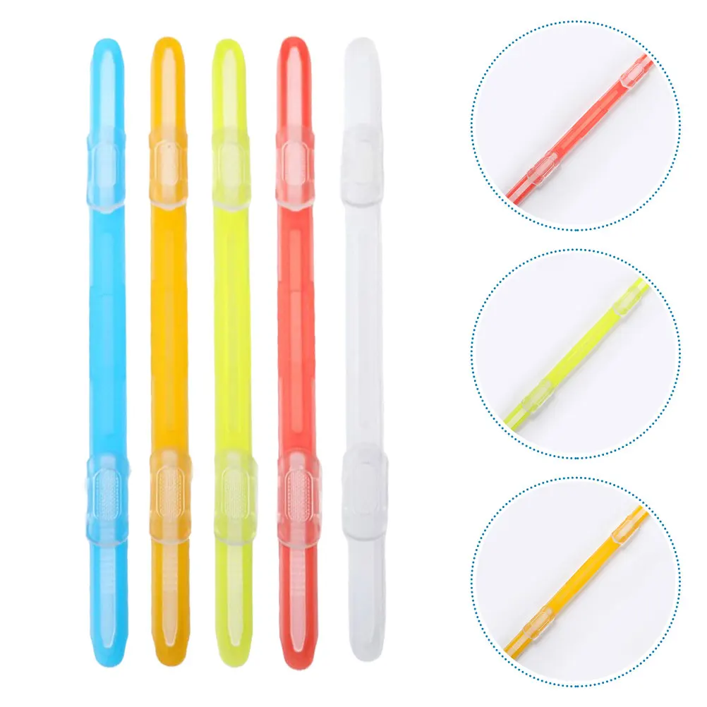 

30 pcs Plastic Document Fasteners File Organizer Clips Paper Binding Holders Bookmarks For Office Student Loose-Leaf File Clamps