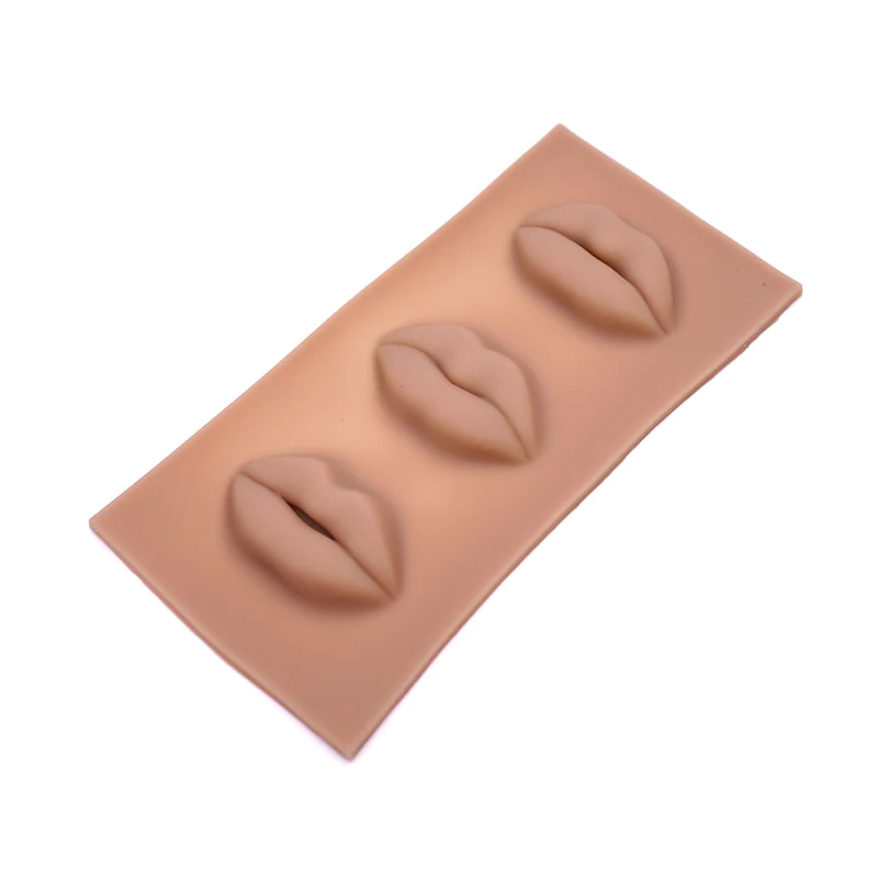 3D-Lippenmodell aus Latex für Permanent Make-up und Lippenfarb-Übungen mit 3 verschiedenen europäischen Lippenformen für Lip Blush Technik – Detail 1