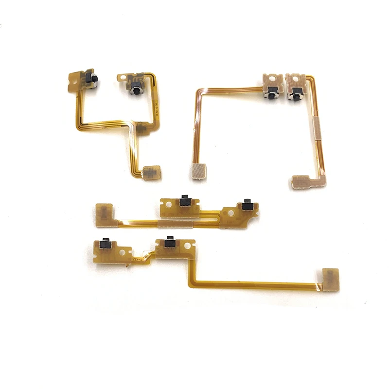 1 مجموعة لنينتندو 3DS 3DS XL LL جديد 3DSXL L R اليسار اليمين الكتف الزناد زر التبديل الكابلات المرنة