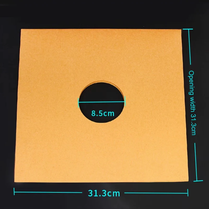 10pcs Record Protective Sleeves 12 inch LP Vinyl Record Inner Sleeves Anti Static Album Inner Covers Storage Bag Album Protector