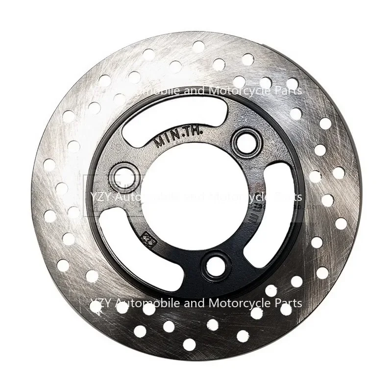 For Super SOCO CU Front and Rear Brake Discs TS Original Perforated Brake Discs Front and Rear Universal Round Perforated Discs