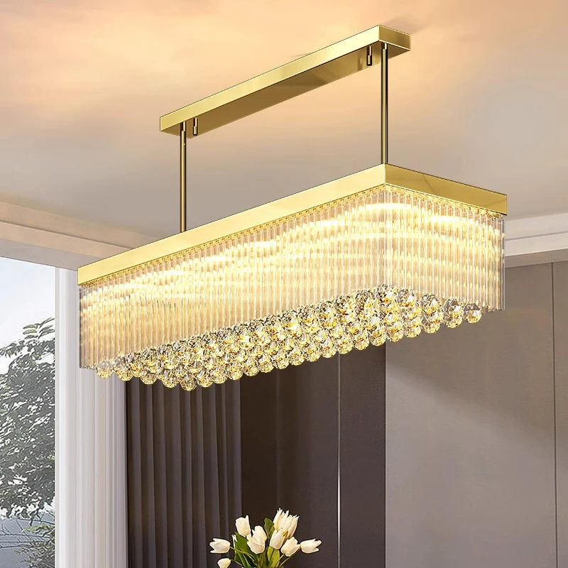 

Home DecorationPendant Lights, Luxury Crystal Living Room Chandelier, Dining Room Pendant Lamp, Ceiling Light, Indoor Lighting