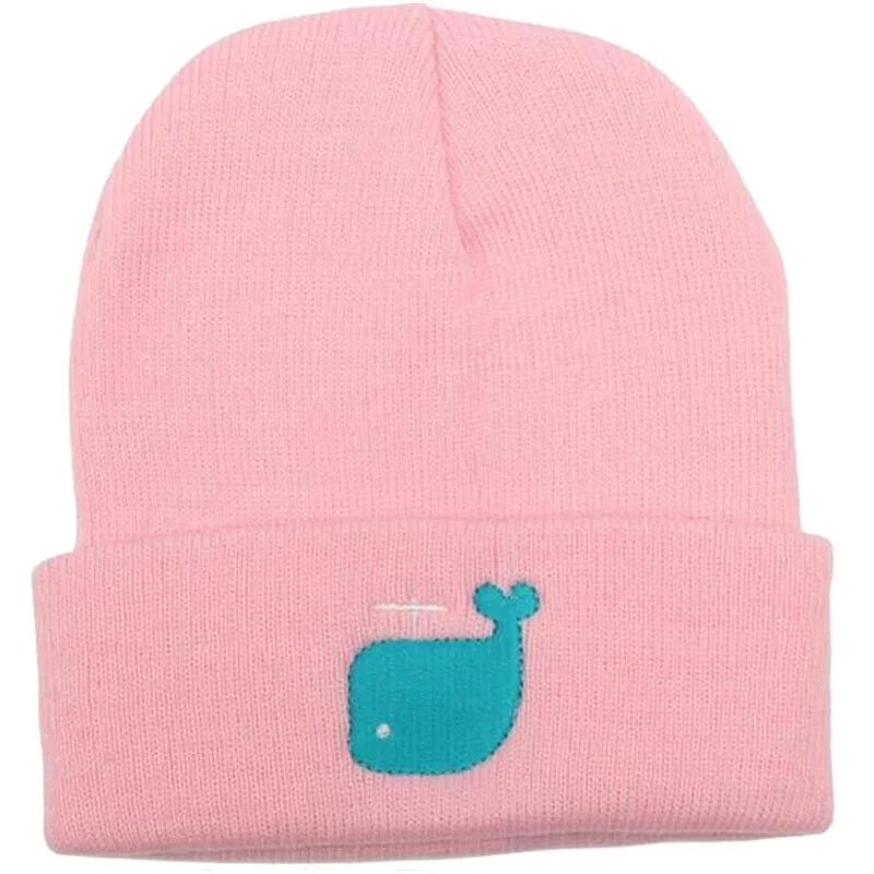 New Style Knit Dolphin Pattern Cute Warm Winter Hats for Women Cheap Female Beanie Hats Head Cap Toque Gray Black White Blue