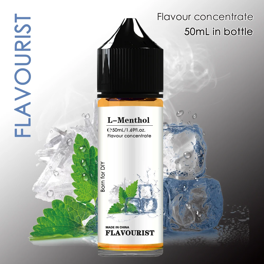 FLAVOURIST DL-Menthol flavoring concentrate water solubility E best flavor liquid Natural ICE mint flavored