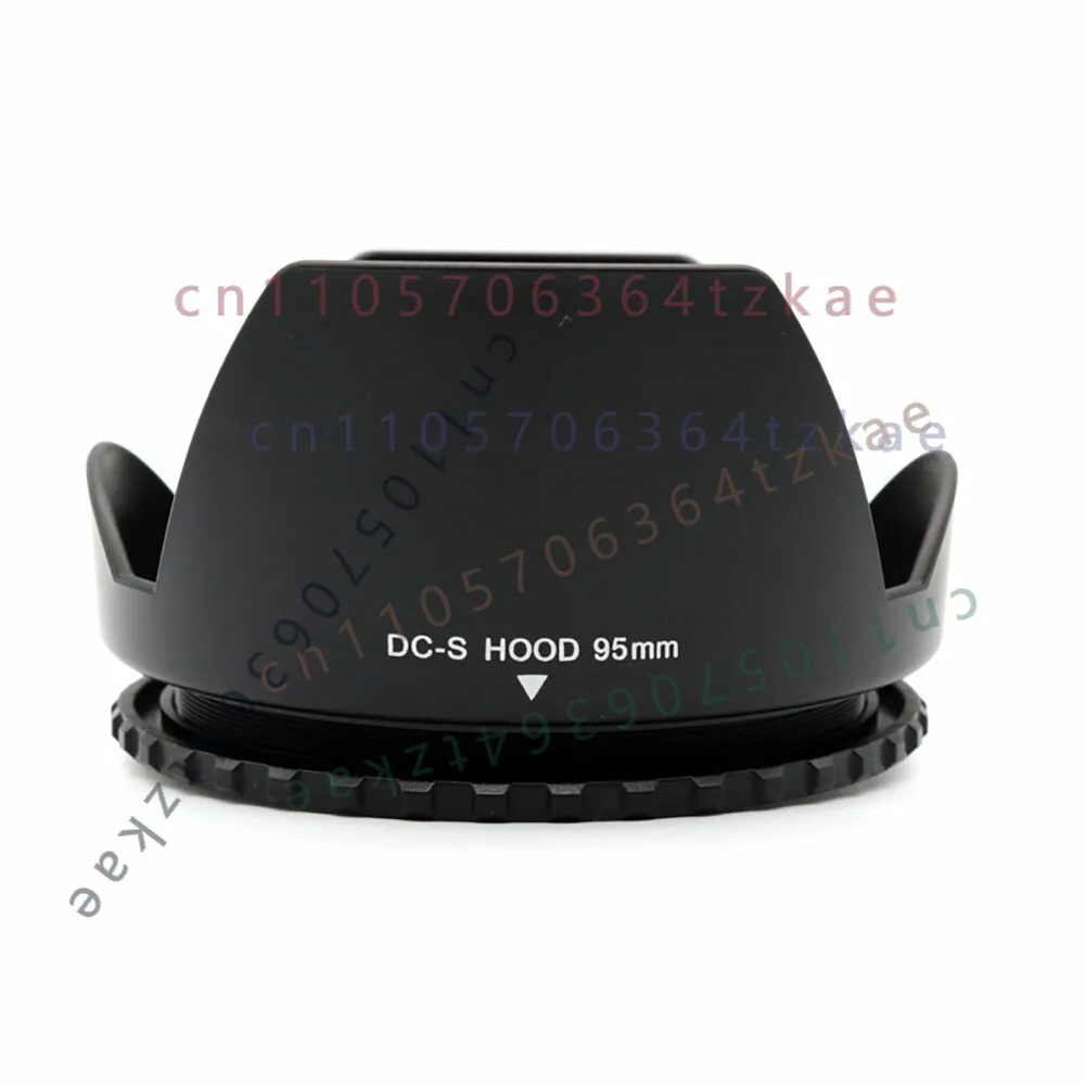 Universal 95mm Screw-in Petal Lens Hood, Flower Shape Lens Shade, Anti-flare Lens Protector for DSLR Camera Lenses
