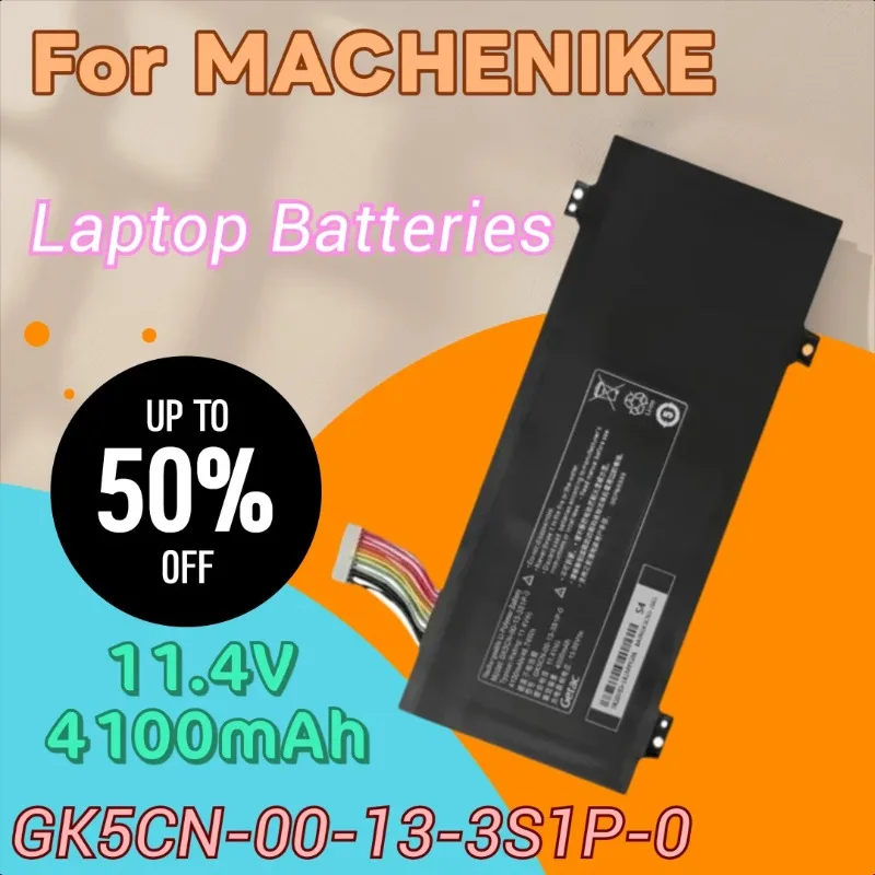 

Аккумулятор для ноутбука 11,4 В, 4100 мАч GK5CN-00-13-3S1P-0 для MACHENIKE T90 Plus T90-T3p F117-B/B6 GK5CN4Z GK7CN6Z и MECHREVO X8Ti Z2