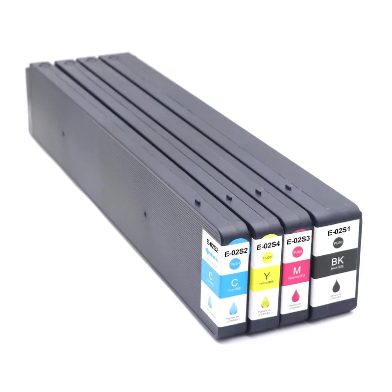 C13T02S100 T02S T02S1 T02S2 T02S3 T02S4 Inkjet Ink Cartridge Compatible for Epson WorKForce WF-C20750a WF-C20750c WF-C20750 D4TW