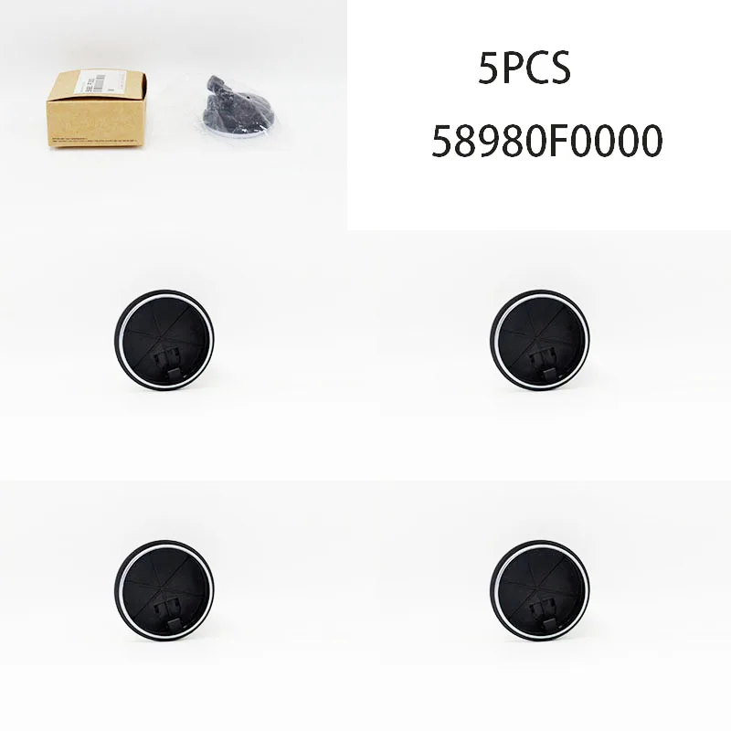 5Pcs 58980F0000 Rear Hub Bearing ABS Speed Sensor For Kia Forte 2019 2020 2021 For Hyundai Elantra GT/Veloster 2019 2020