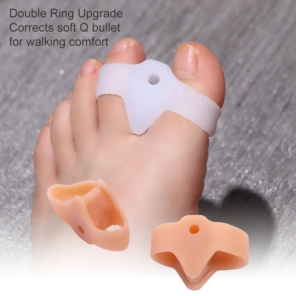 

Feet Care Spreader Silicone Gel Toe Valgus Corrector Finger Protector Toe Separator Straightener Toe Orthopedic Products
