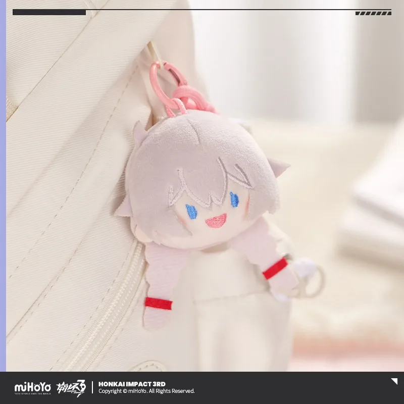 5cm Anime Game Honkai Impact 3 Kiana Mei Bronya Kawaii Cosplay Dango Soft Cotton Doll Cartoon Mini Toy Figures Fans Decor Gifts 4