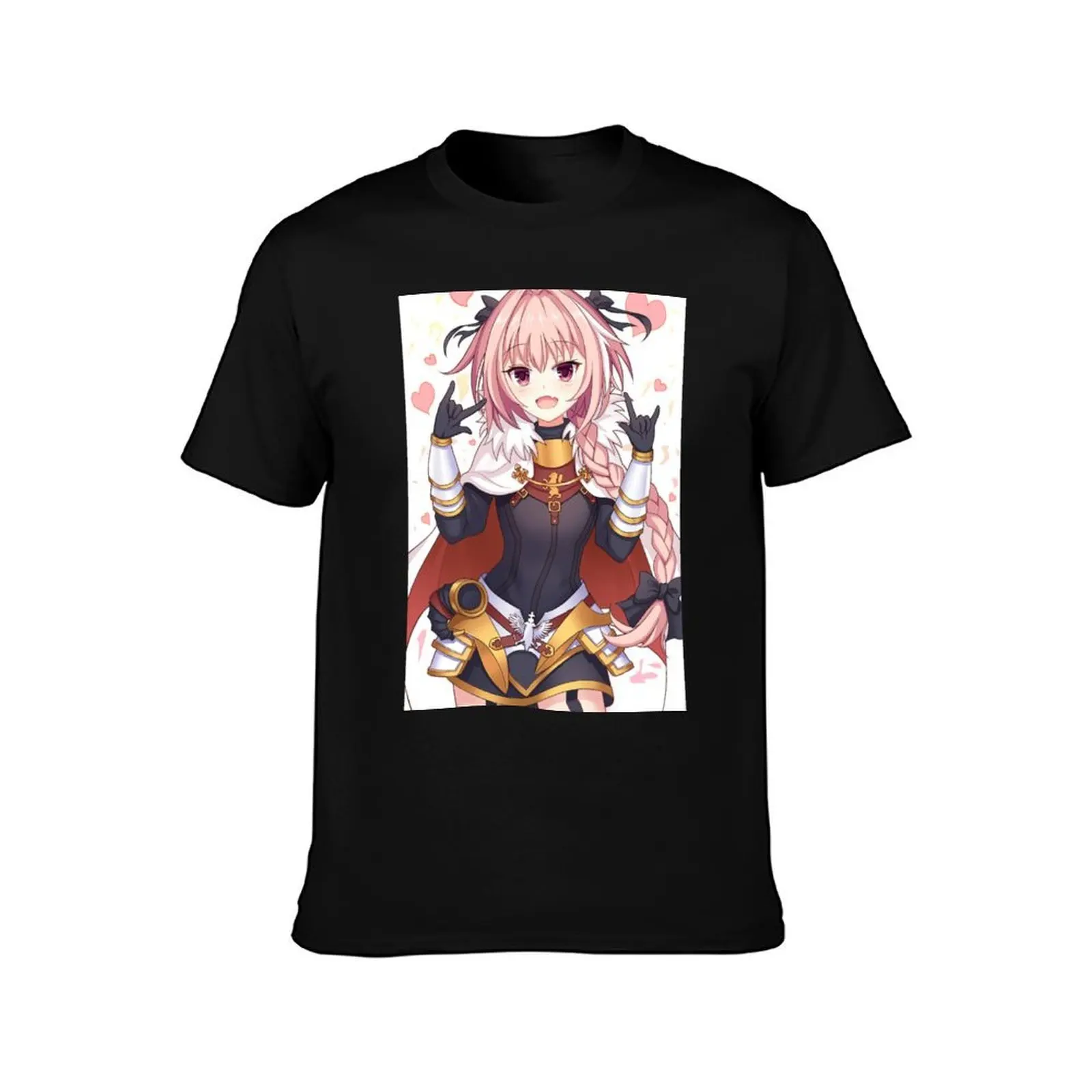 Astolfo T-Shirt, Summer Casual Cotton Tee, Oversized Streetwear Tops, Vintage Graphic Print, Loose Fit Short Sleeve, 100% Cotton