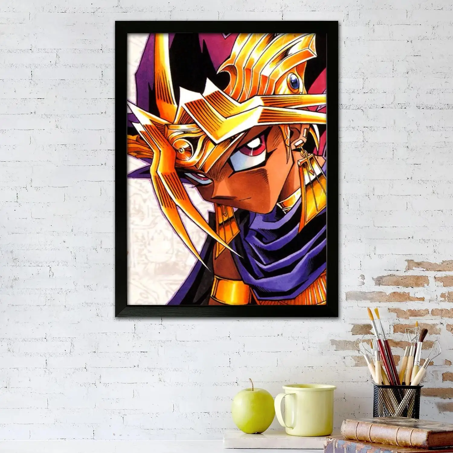 ash yugioh cartoon Canvas Art Poster and Wall Art Picture Print, Modern Family Bedroom Decor Posters,Decorative painting