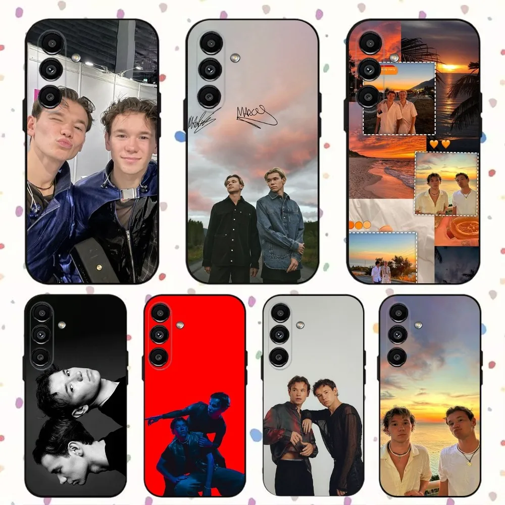 

M-Marcus And Martinus Phone Case For Samsung S24,S21,S22,S23,S30,Ultra,S20,Plus,Fe,Lite,Note,10,9,5G Black Soft Cover