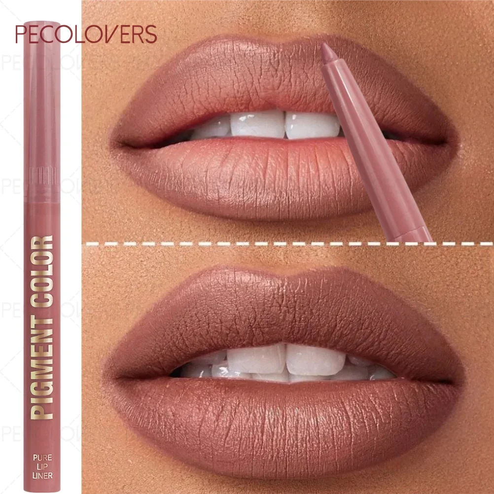 1 Piece Long-Lasting & Waterproof Lip Liner Pen,  Easy Coloring Color Rendering, Easy to Apply Makeup, Beauty Essential