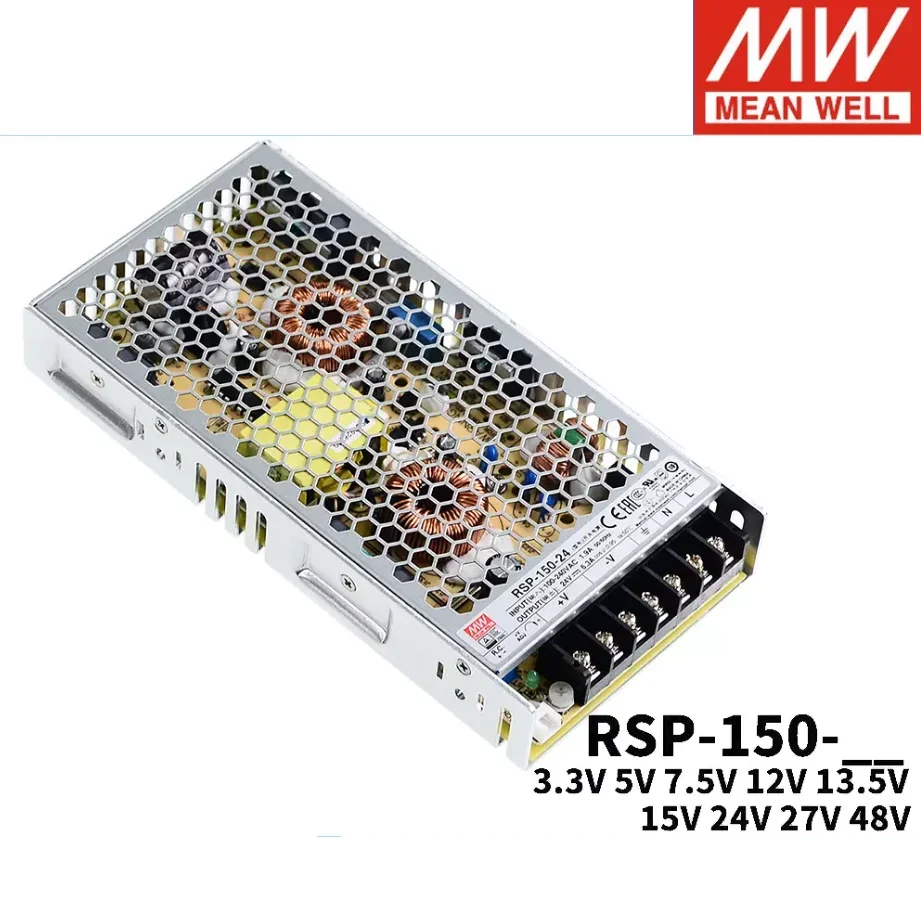 يعني جيدا إمدادات الطاقة LRS-150-12 LRS-150-15 LRS-150-24 LRS-150-36 LRS-150-48 ميانويل LRS 150 واط #1