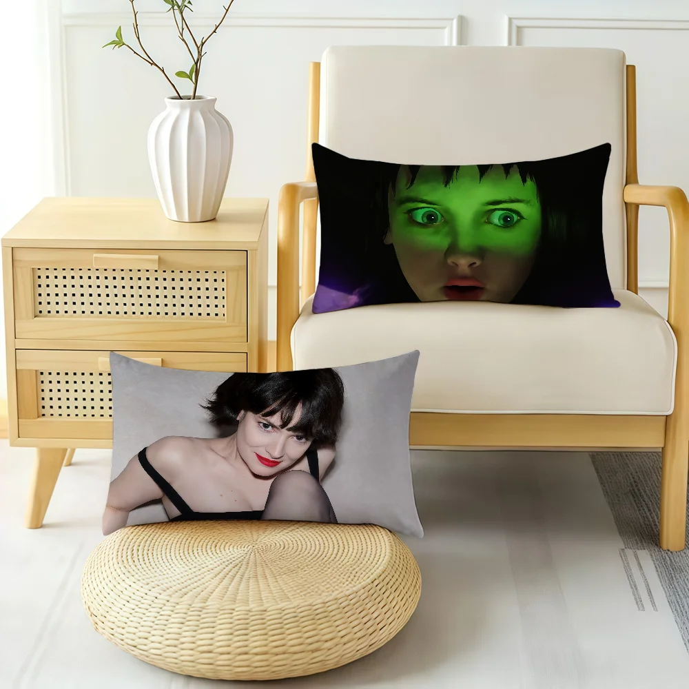 Actor W-Winona Ryder cushion cover Hit Product Home Sofa living Room Double-sided Soft Decorative Pillow Cover