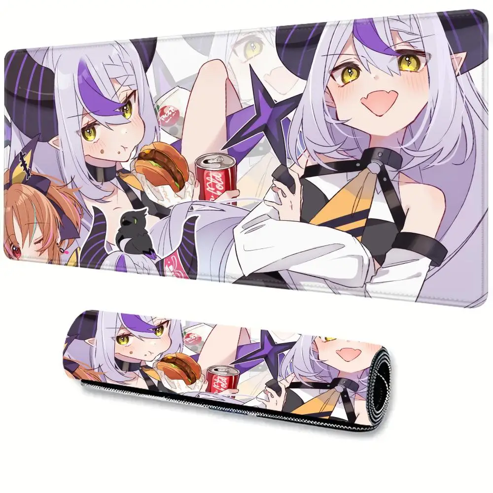 

Large Keyboard Pad Hololive La Darknesss Non-slip Rubber Mouse Pad Gaming Mousepad Laptop Mouse Carpet Game Table Mat