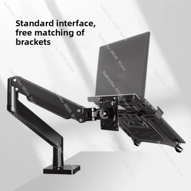 Notebook Stand Tray, Computer Monitor Stand Accessories, Display Screen Riser for Home Office Desk Organization