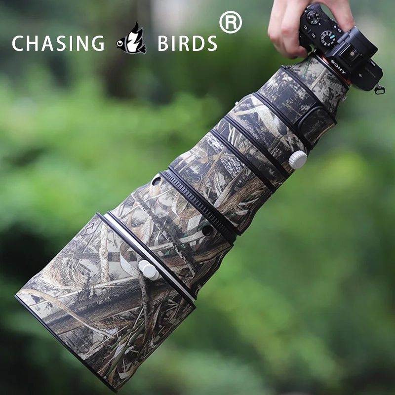 

CHASING BIRDS camouflage lens coat for SONY FE 400mm F2.8 GM OSS waterproof and rainproof lens protective cover 400mm lens cover