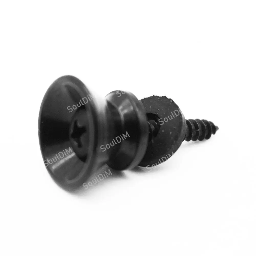 20 قطعة قفل حزام طلاء معدني لملحقات الجيتار الصوتي الكهربائي