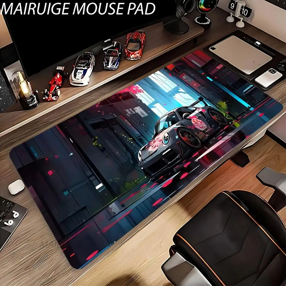 

Cool Car Design Mouse Pad Large Computer Office Game Table Mats XXL Rubber Anti-slip Gaming Keyboard Mousepads Long Desk Pads
