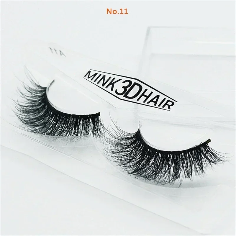 1 Pair 3D Mink Eyelashes Handmade False Eye Lashes Thick Natural Fashion Beauty Makeup Tools Cosmetics Products