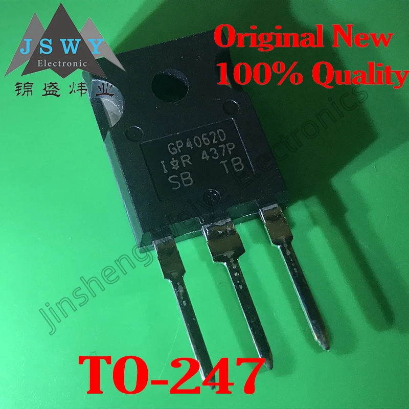 Motor paso a paso IRGP4062DPBF GP4062D, 5 piezas, MOS FET Direct TO-247, 100% nuevo, Original, envío gratis