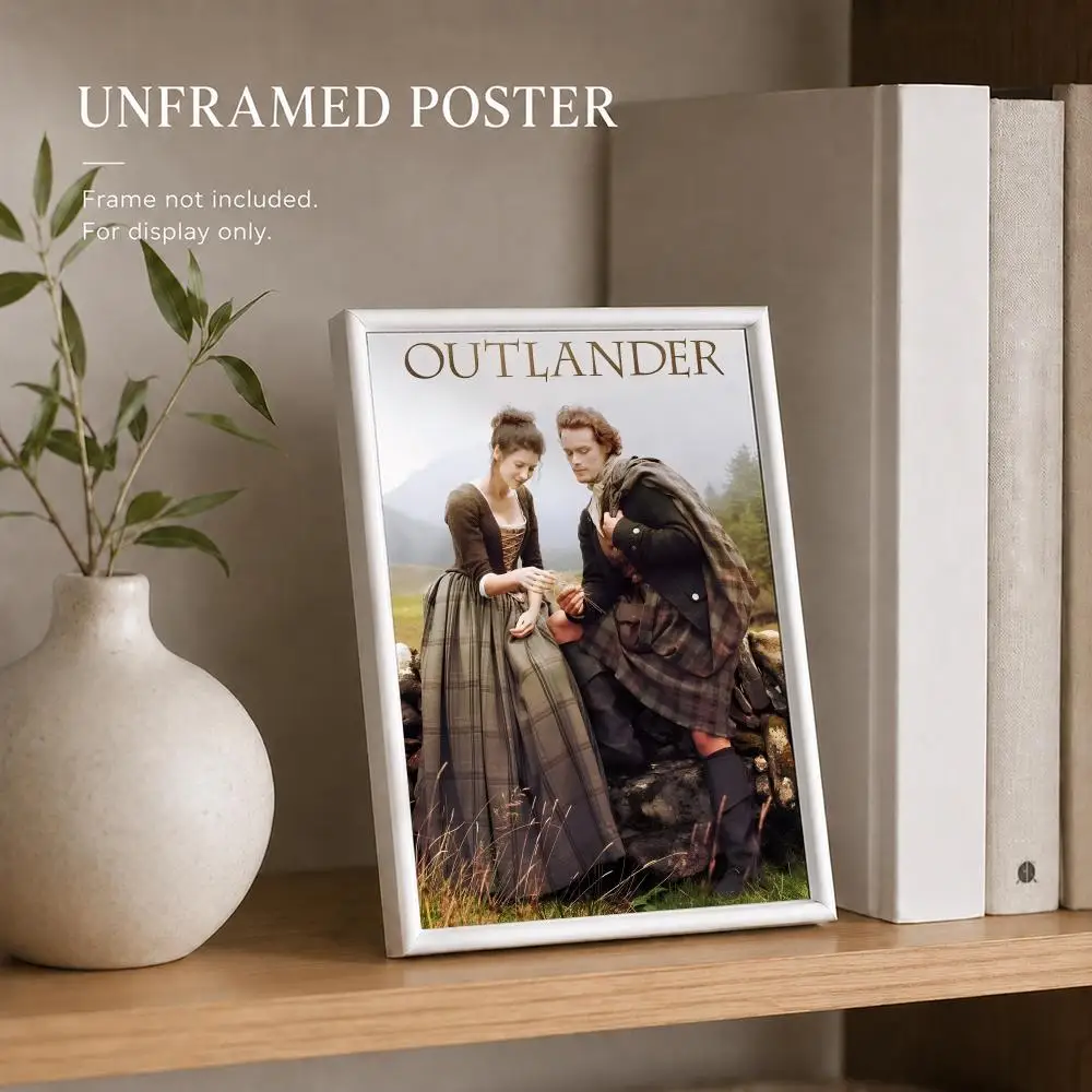 O-outlander Tv Series Painting Calligraphy High-Quality Canvas Wall Mural Crease-Free For Living Room Bedroom Interiors view 5