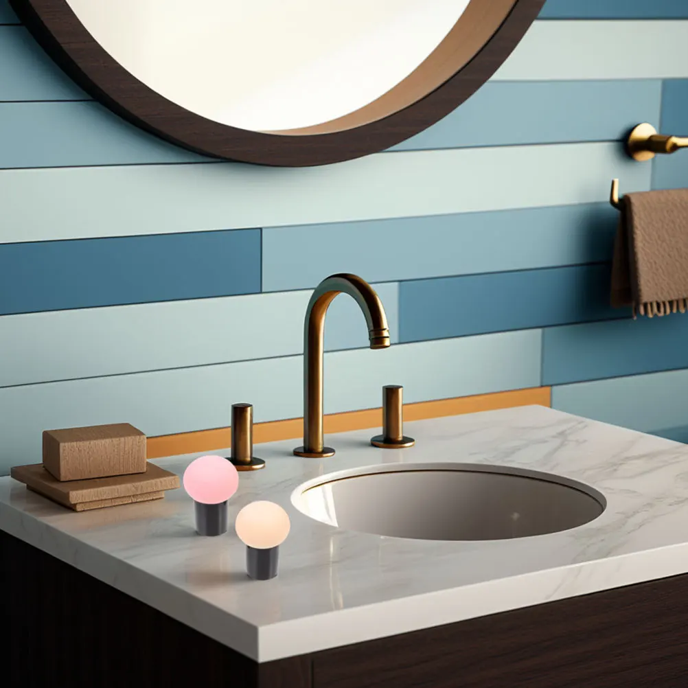 

6Pcs Mushroom Head Sponge Set Dual-Use for Foundation Cream Dry Wet Application Soft Material Precision Eyeshadow