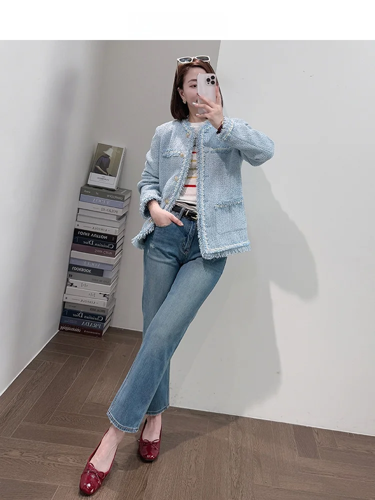 

Изысканный классический топ ручной работы, супербелый, стройнящий, очень красивый, высококачественный, в стиле маленькой французской элегантности, весенняя верхняя одежда.