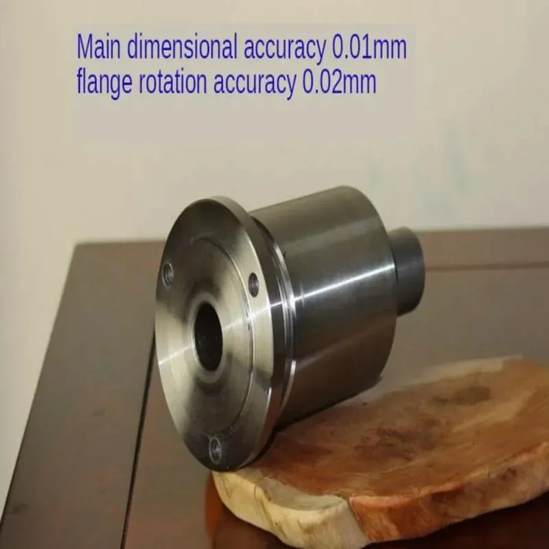 New 80/100/ lathe spindle, high-speed spindle, lathe head assembly, with flange, spindle flange integrated