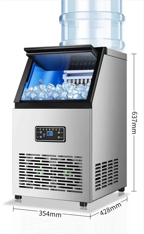 YYHC-Best Selling Recessed Stainless Steel Commercial Ice Maker Portable Commercial Ice Making Machine